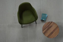 Sessel Flaminia Stoff grün