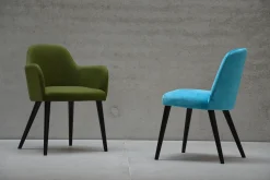 Sessel Flaminia Stoff grün