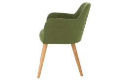 Sessel Flaminia Stoff grün