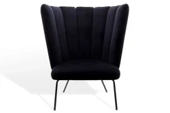 Sessel Gaia Calice Samt blau