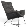 Sessel Nest Pure Lounge Stoff grau