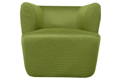 Sessel Nidou Stoff grün