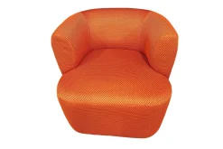 Sessel Nidou Stoff orange