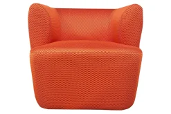 Sessel Nidou Stoff orange