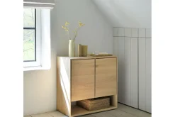 Sideboard Nordic Eiche massiv B 80 cm