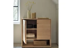 Sideboard Nordic Eiche massiv B 80 cm