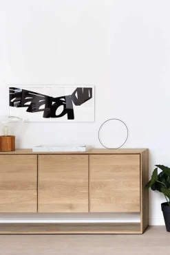 Sideboard Nordic Eiche massiv B 158 cm