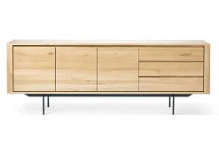 Sideboard Oak Shadow Eiche massiv B 224 cm