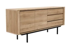 Sideboard Oak Shadow Eiche massiv B 180 cm