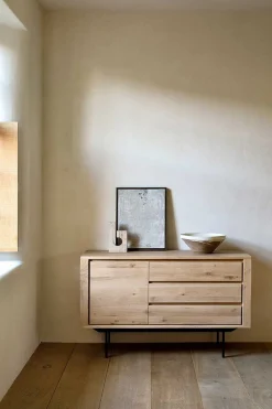 Sideboard Oak Shadow Eiche massiv B 134 cm