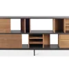 Sideboard Oscar Teak massiv B 224 cm