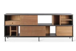 Sideboard Oscar Teak massiv B 224 cm