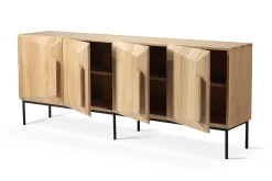Sideboard Stairs Eiche natur B 200 cm