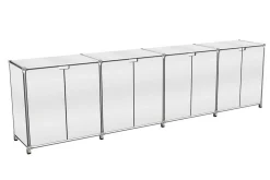 Sideboard System 180 weiß B 291 cm