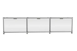 Sideboard System 180 weiß B 219 cm