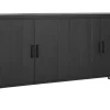 Sideboard Timeless Black Teak schwarz B 190cm
