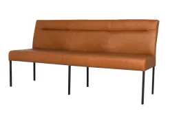 Sitzbank Belt Leder braun B 180 cm