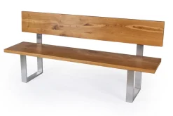 Sitzbank Bente mit Rückenlehne B 200 cm