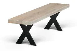 Sitzbank DEN Eiche White Wash 180cm