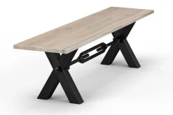 Sitzbank Kansas Eiche White Wash 180cm