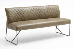 Sitzbank Leder grün 140*90*70 cm