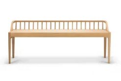 Sitzbank Spindle Eiche massiv natur