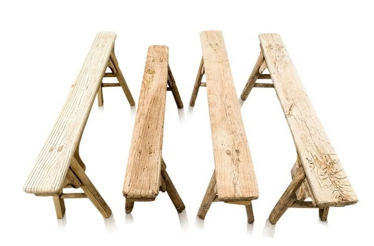 Sitzbank Unikat Vintage B ca 100-125 cm