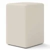 Sitzhocker Basic Leder creme