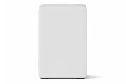 Sitzhocker Basic Leder weiß