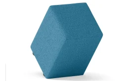 Sitzhocker Filz türkis