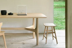 Sitzhocker Osso Eiche H 48 cm