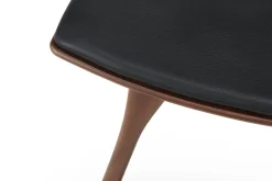 Sitzhocker Osso Teak gepolstert