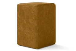 Sitzhocker Samt gold