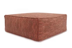 Sitzkissen Silky Outdoor quadratisch terrakotta