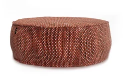 Sitzkissen Silky Outdoor rund terrakotta