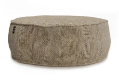 Sitzkissen Silky Outdoor rund beige