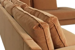 Sofa 4 Sitzer Grant Stoff bronze