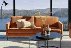 Sofa 4 Sitzer Impala Stoff Moss rost