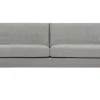 Sofa 3 Sitzer Impala Stoff grau