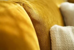 Sofa 3,5 Sitzer Sigrid Stoff dunkelgrau