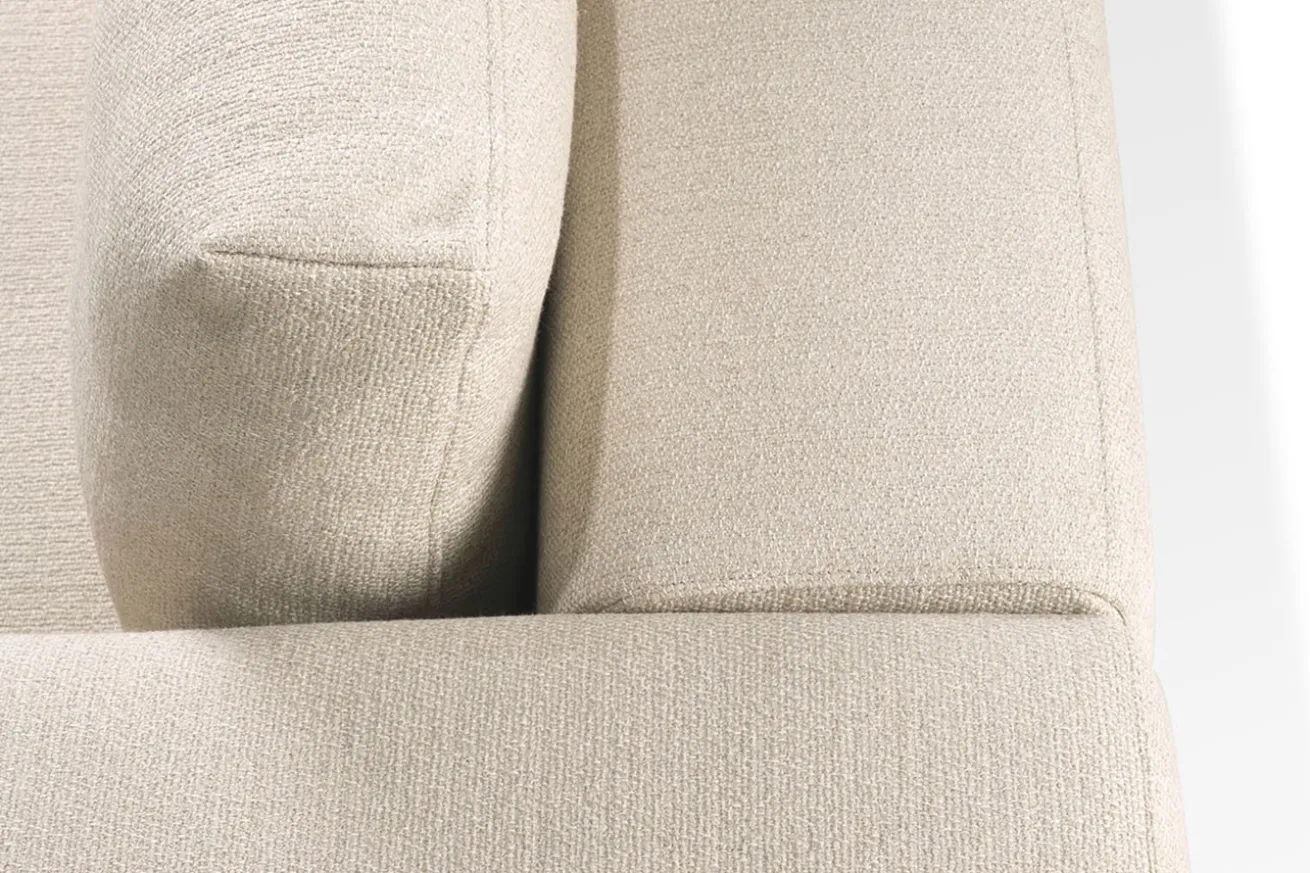 Sofa Mellow 2,5-Sitzer Stoff natur