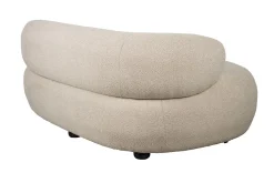 Sofa Noxx 2 Sitzer Boucle Stoff beige