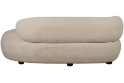 Sofa Noxx 2 Sitzer Boucle Stoff beige