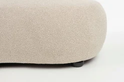 Sofa Noxx 2 Sitzer Boucle Stoff beige