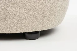 Sofa Noxx 2 Sitzer Boucle Stoff beige