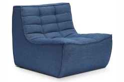 Sofaelement N701 Einsitzer blau