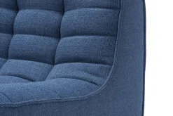 Sofaelement N701 Einsitzer blau