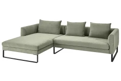 Sofakombination Avenue Feincord oliv