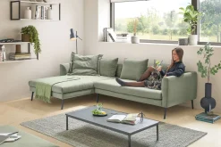 Sofakombination Avenue Feincord oliv