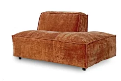 Sofakombination Cubes Cord grün-rot